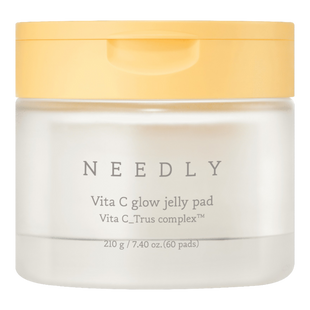 Зволожувальні тонер-педи для сяйва шкіри | Needly Vita C Glow Jelly Pad, 60шт 1350 фото