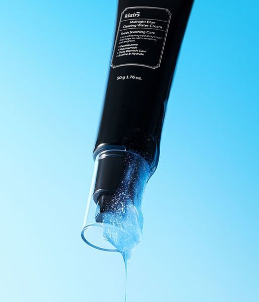 Зволожувальний крем-гель для обличчя | Dear, Klairs Midnight Blue Clearing Water Cream, 50g 1455 фото
