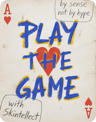 Стікер "Play the game" 1511 фото