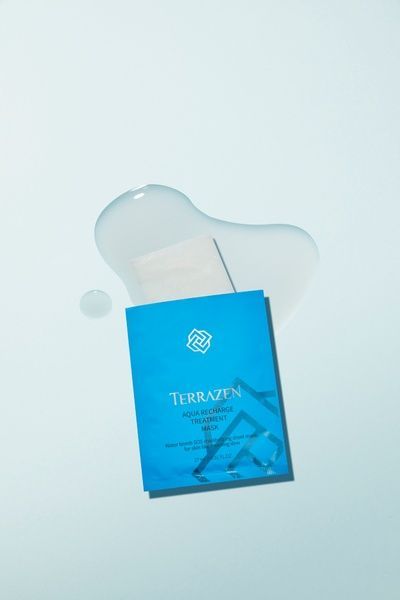 Інтенсивно зволожувальна маска з гіалуроновим комплексом | Terrazen Aqua Recharge Treatment Mask, 1шт 1468 фото