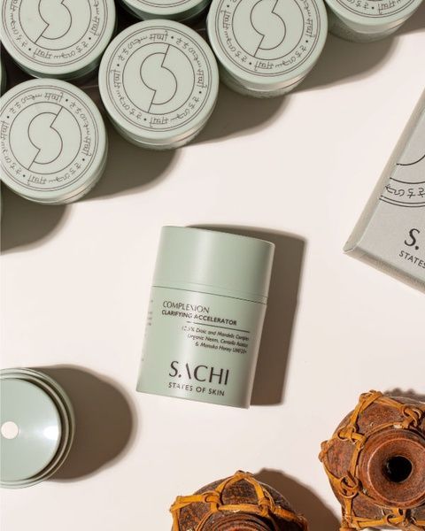 Гель-крем з ензимами та кислотами | Sachi Skin Complexion Clarifying Accelerator, 30ml (термін до 07.2026) 1533 фото