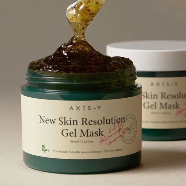 Заспокійлива гелева маска | Axis-Y New Skin Resolution Gel Mask, 100ml 1614 фото
