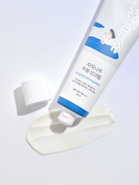 Сонцезахисний крем | Round Lab Birch Juice Moisturizing Sunscreen SPF 50+ PA++++, 50ml 1385 фото