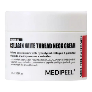 Пептидний крем для шиї та декольте | Medi-Peel Premium 2.0 Collagen Naite Thread Neck Cream, 100ml 1543 фото