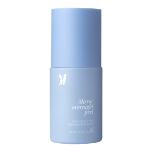 Мультикислотна пілінг-сироватка | HUGS Mirror overnight peel, 30ml 1550 фото