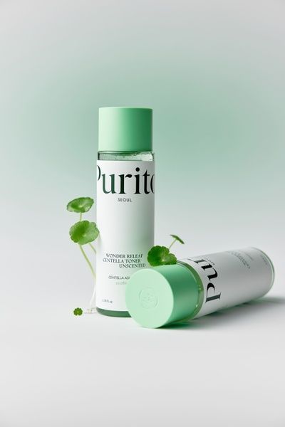 Заспокійливий тонер | Purito Seoul Wonder Releaf Centella Toner Unscented, 200ml 1443 фото